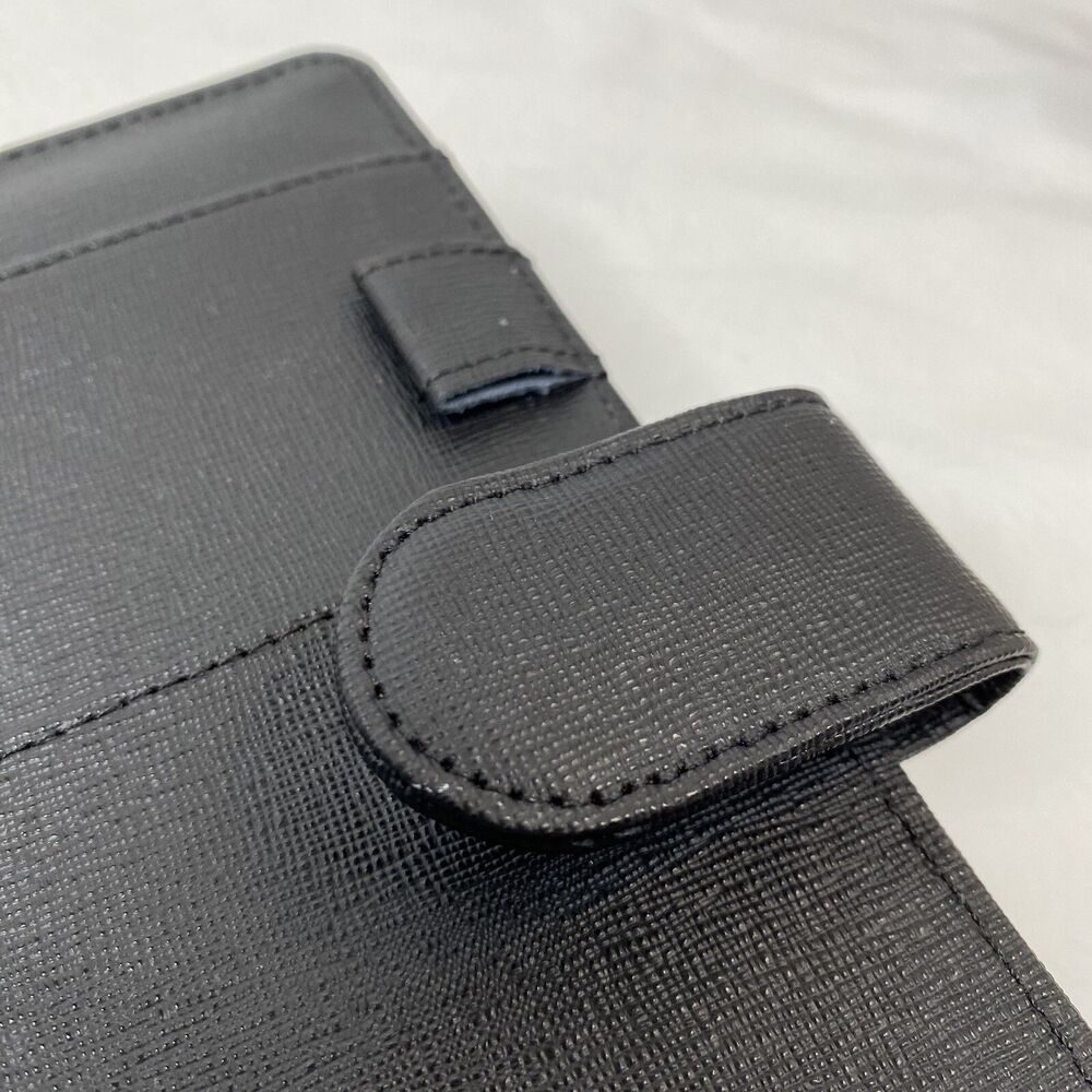 Cloth and Paper Foundations Black Leather Planner - Picture 12 of 16